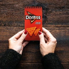 Doritos 2pack Cute Spiral Small Notebook Pocket Size Notepad, College Ruled Memo Pads for Home, Office, College and School 6.5"x3.5"
