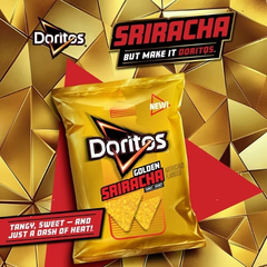 Doritos Tortilla Chips Golden Sriracha - 9.25oz